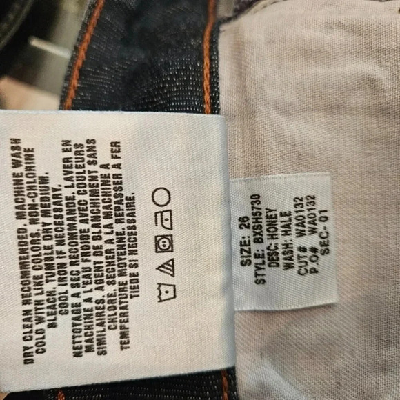 Joe's Jeans Anthropologie Honey Fit Low Rise Dark Denim Hale Wash Bootcut Sz 26. - Picture 16 of 16